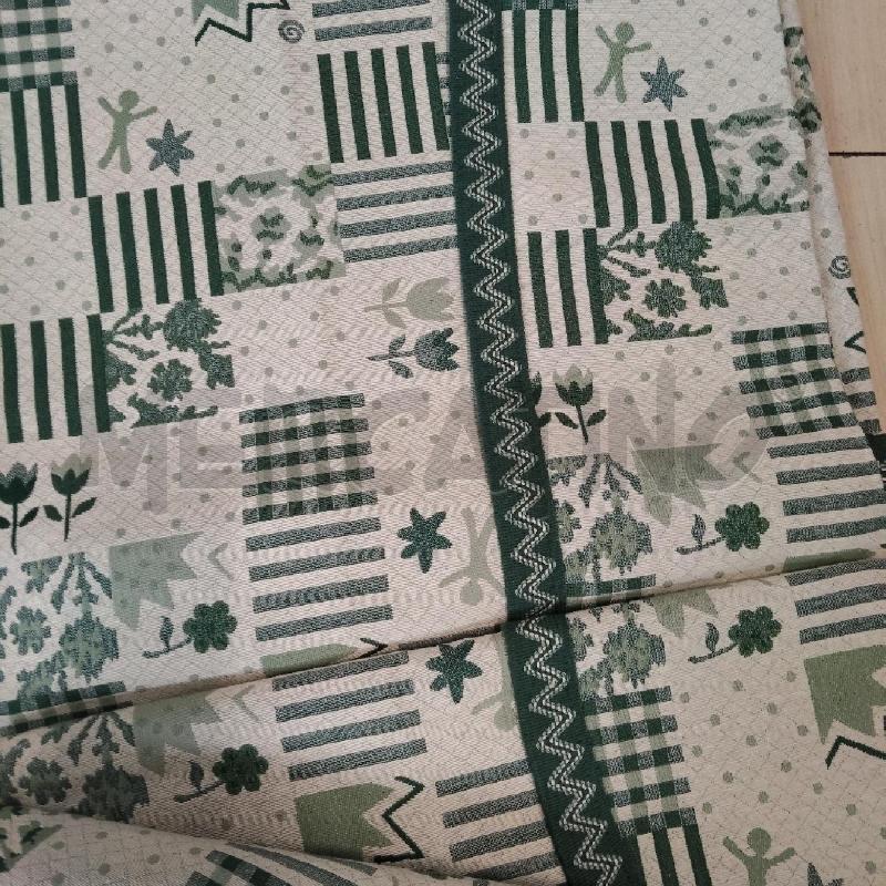 COPRI LETTO MATRIONIALE FANTASIA VERDE | Mercatino dell'Usato Domodossola 2