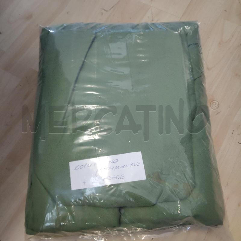 COPRI PIUMINO VERDE CON FEDERE  | Mercatino dell'Usato Domodossola 2