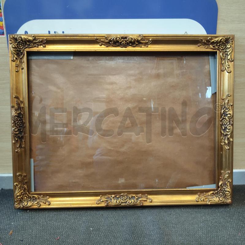 CORNICE DORATA GRANDE INTARSIATA | Mercatino dell'Usato Domodossola 1