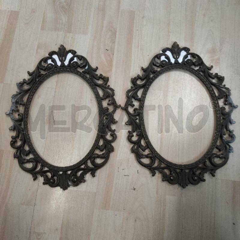 CORNICE OVALE METALLO  | Mercatino dell'Usato Domodossola 1