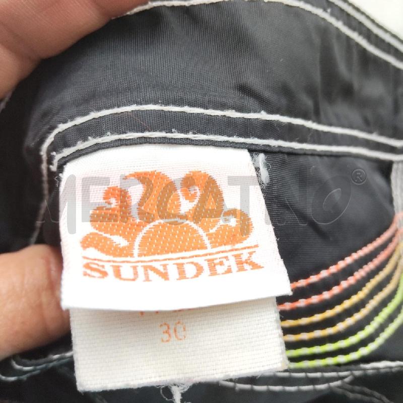 COSTUME UOMO PANTALONCINOI NERO SUNDEK  | Mercatino dell'Usato Domodossola 3