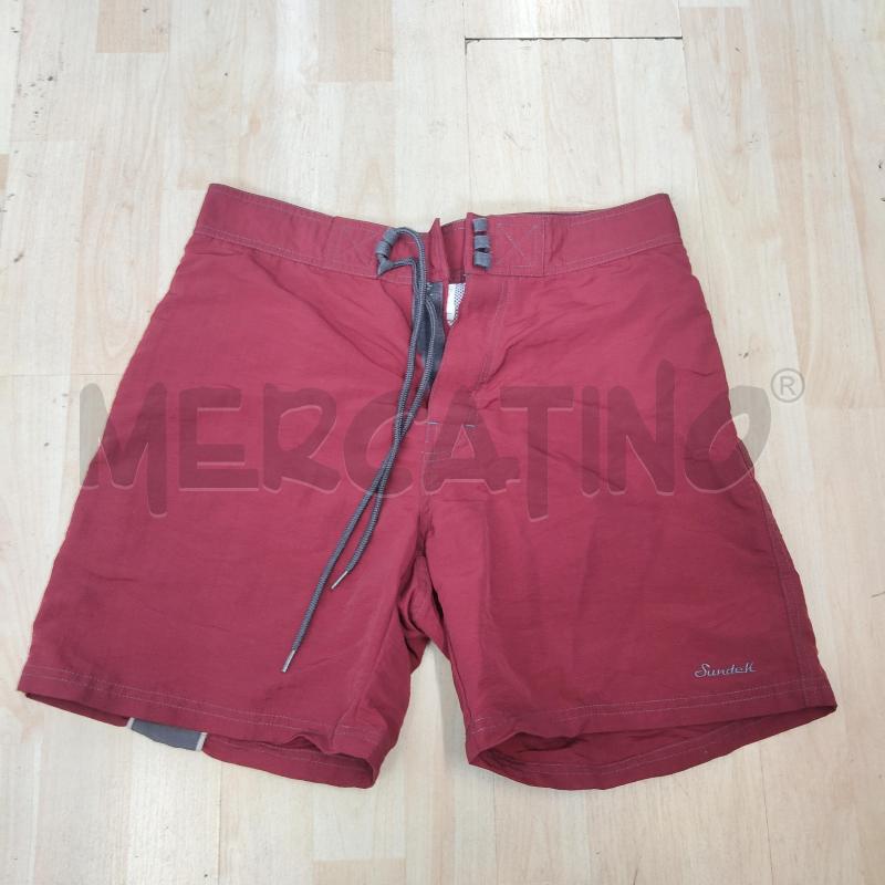 COSTUME UOMO PANTALONCINO BORDEAUX SUNDEK | Mercatino dell'Usato Domodossola 1