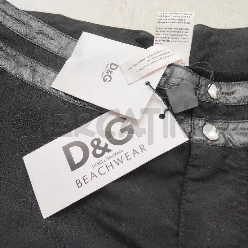 COSTUME UOMO PANTALONCINO D&G NERO  | Mercatino dell'Usato Domodossola 3