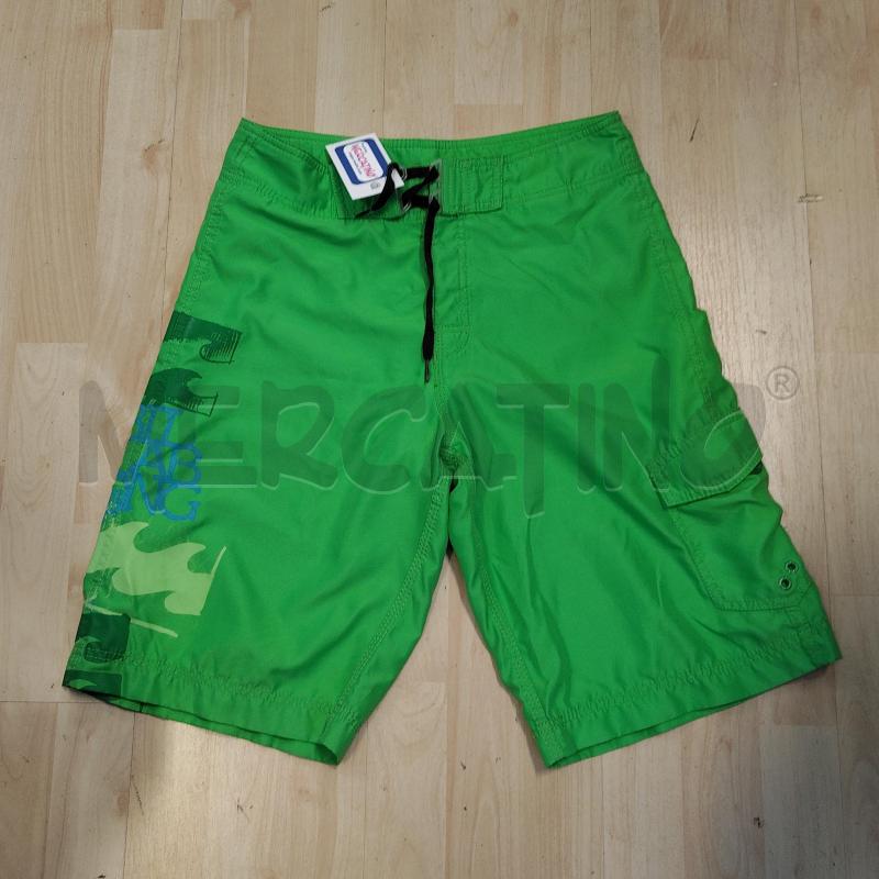 COSTUME UOMO PANTALONCINO VERDE BILLABONG | Mercatino dell'Usato Domodossola 1