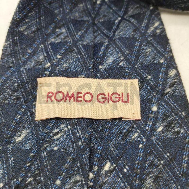 CRAVATTA BLU ROMEO GIGLI SETA | Mercatino dell'Usato Domodossola 2
