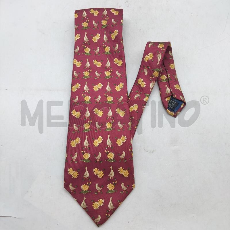 CRAVATTA BORDEAUX OCHE RENATO BALESTRA | Mercatino dell'Usato Domodossola 1