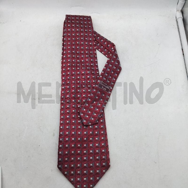 CRAVATTA ERMENEGILDO ZEGNA ROSSA  | Mercatino dell'Usato Domodossola 1