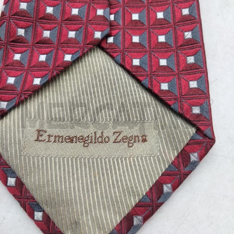 CRAVATTA ERMENEGILDO ZEGNA ROSSA  | Mercatino dell'Usato Domodossola 3