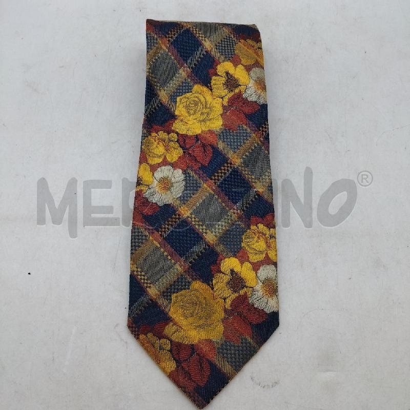 CRAVATTA FANTASIA CON FIORI KENZO | Mercatino dell'Usato Domodossola 1