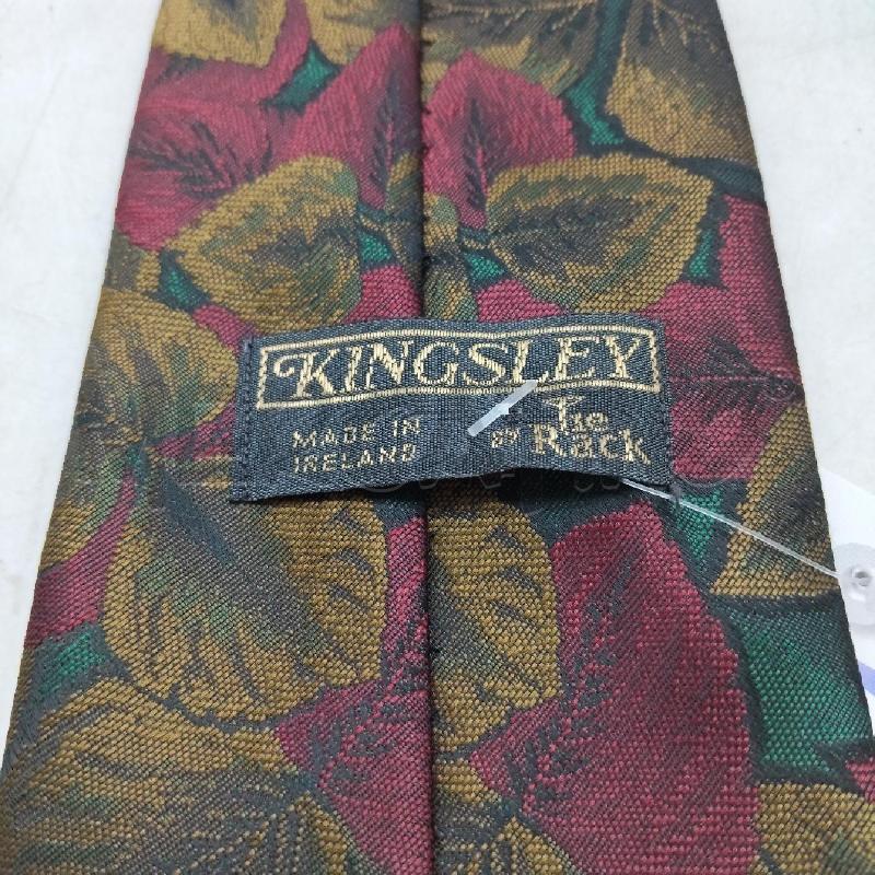 CRAVATTA FANTASIA FOGLIE KINGSLEY  | Mercatino dell'Usato Domodossola 2