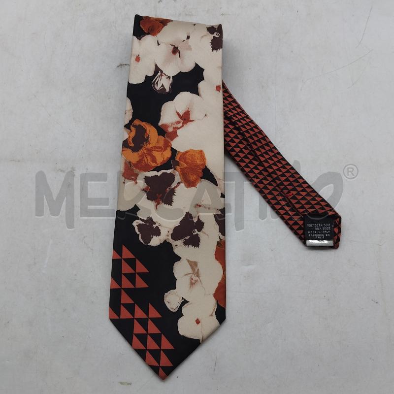 CRAVATTA ROBERTO CAVALLI FIORI  | Mercatino dell'Usato Domodossola 1