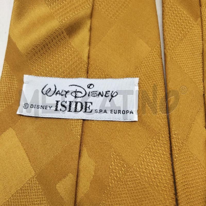 CRAVATTA SENAPE CARICA DEI 101 DISNEY SETA | Mercatino dell'Usato Domodossola 3