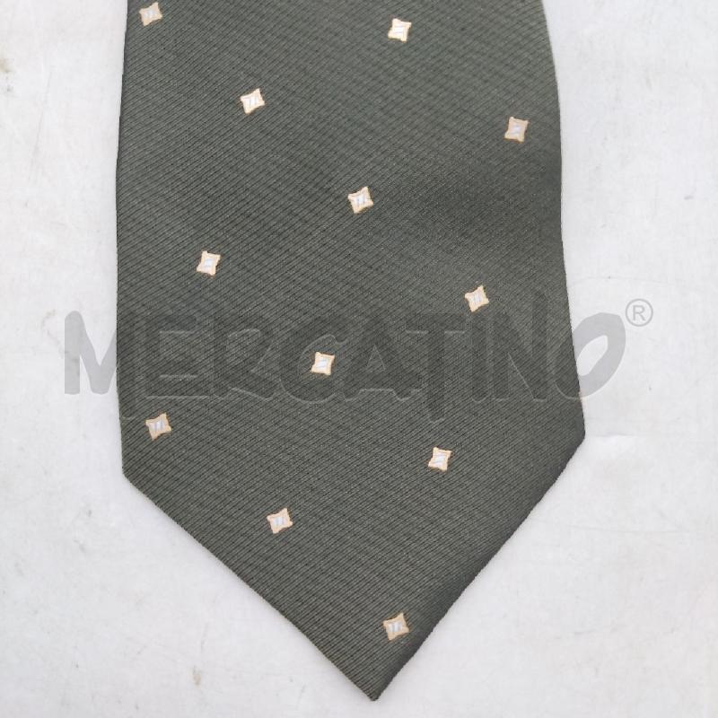 CRAVATTA VERDE QUADRETTINI CHIARI REGINA SCHRECKER | Mercatino dell'Usato Domodossola 2