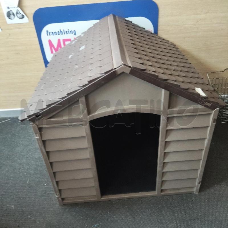 CUCCIA CANE PLASTICA MARRONE  | Mercatino dell'Usato Domodossola 1