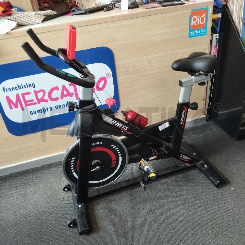CYCLETTE SPINNING FITNESS CON SCHERMO ROSSO | Mercatino dell'Usato Domodossola 1