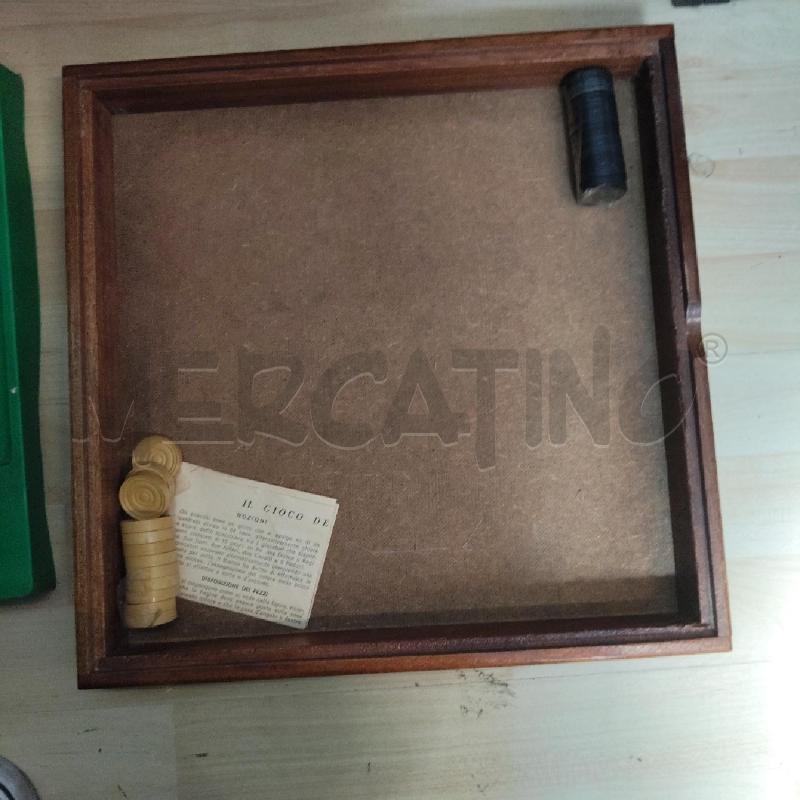 DAMA COMPLETA LEGNO | Mercatino dell'Usato Domodossola 3