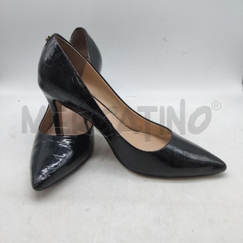 DECOLLETE NERE LUCIDE GUESS TACCO BASSO | Mercatino dell'Usato Domodossola 1