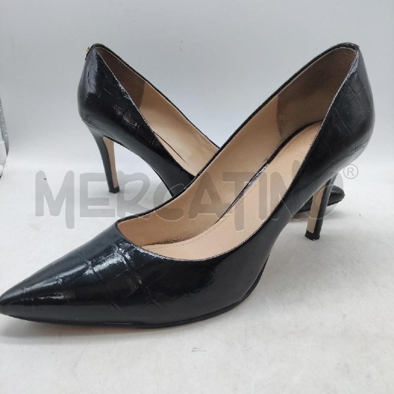 DECOLLETE NERE LUCIDE GUESS TACCO BASSO | Mercatino dell'Usato Domodossola 2