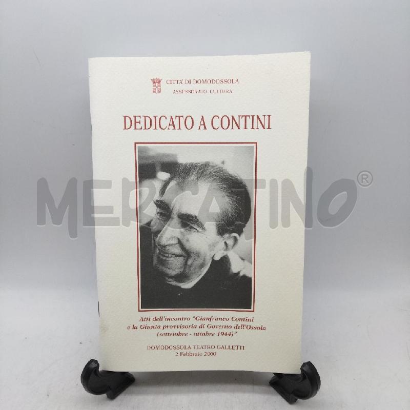 DEDICAO A CONTINI | Mercatino dell'Usato Domodossola 1