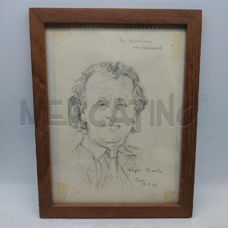 DISEGNO MATITA VERDIANO QUIGLIATTI  | Mercatino dell'Usato Domodossola 1