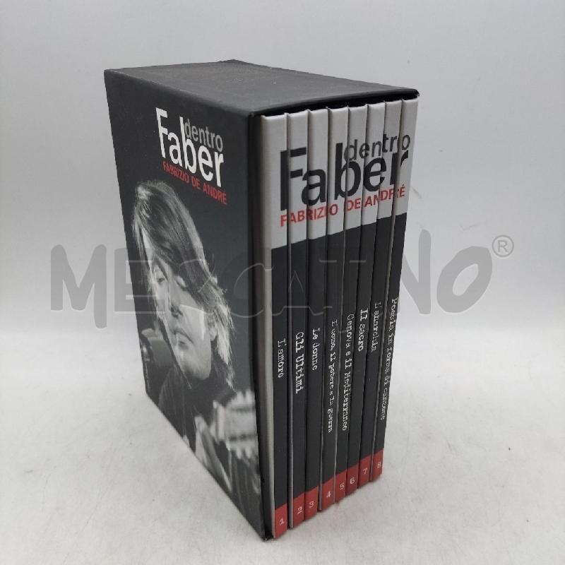 DVD COFANETTO PZ 8 DENTRO FABER FABRIZIO DE ANDRÈ | Mercatino dell'Usato Domodossola 1