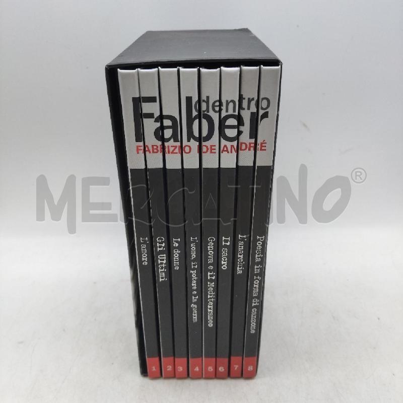 DVD COFANETTO PZ 8 DENTRO FABER FABRIZIO DE ANDRÈ | Mercatino dell'Usato Domodossola 2