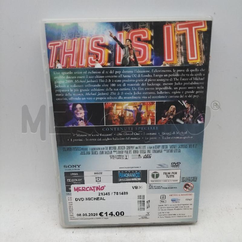 DVD MICHEAL | Mercatino dell'Usato Domodossola 2