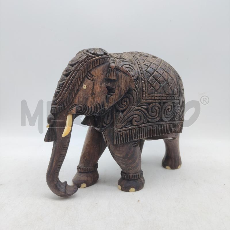 ELEFANTE LEGNO INTARSIATO | Mercatino dell'Usato Domodossola 1