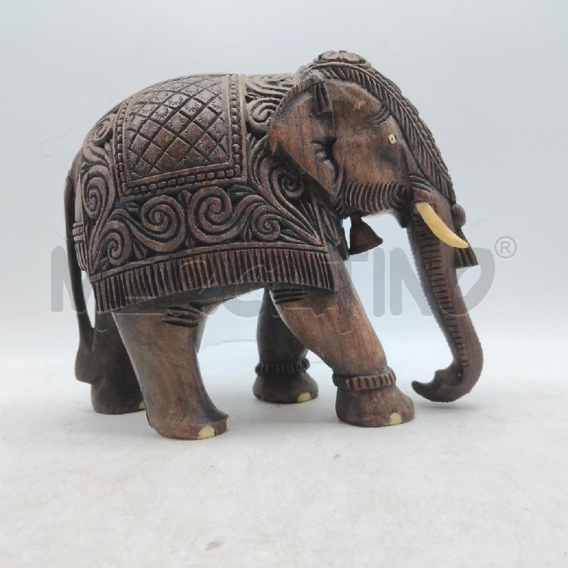 ELEFANTE LEGNO INTARSIATO | Mercatino dell'Usato Domodossola 2