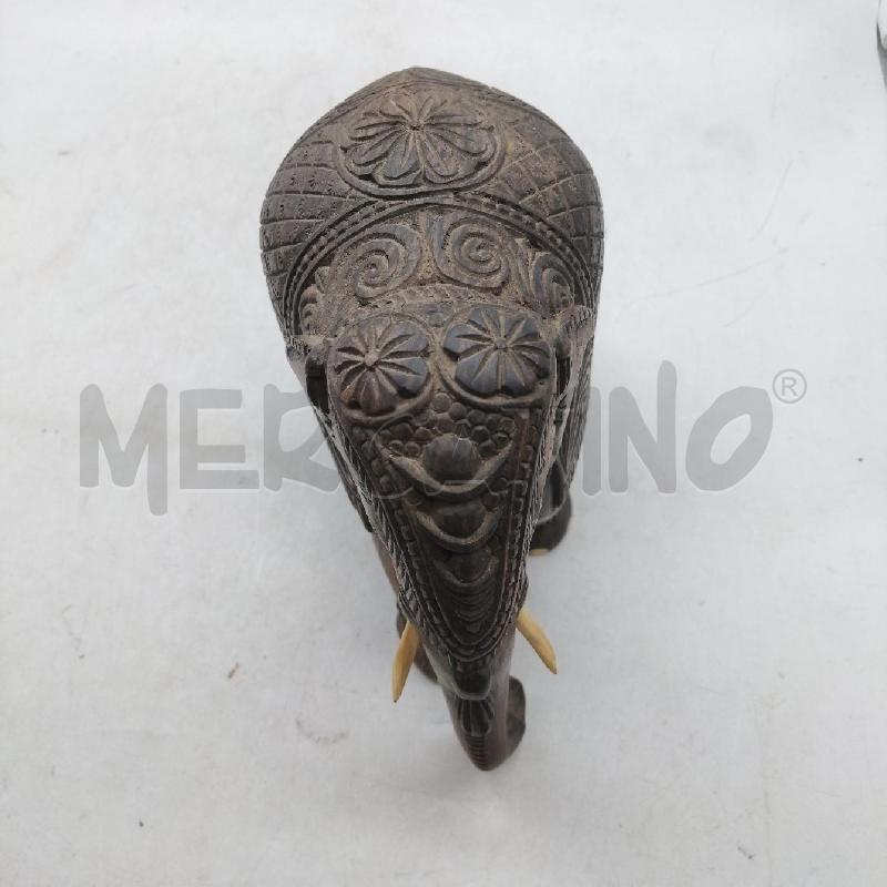 ELEFANTE LEGNO INTARSIATO | Mercatino dell'Usato Domodossola 3