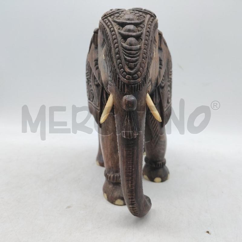 ELEFANTE LEGNO INTARSIATO | Mercatino dell'Usato Domodossola 4