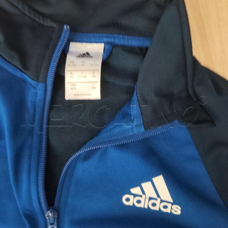 FELPA BAMBINO ADIDAS BLU AZZURRA TRIACETATO 11/12 | Mercatino dell'Usato Domodossola 2