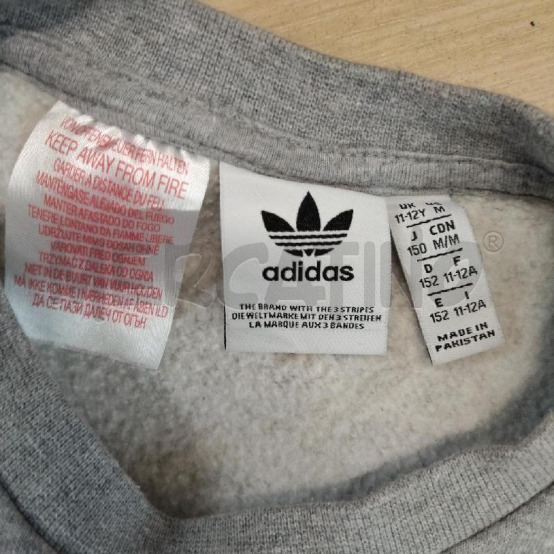 FELPA BAMBINO ADIDAS GRIGIA 11/12 | Mercatino dell'Usato Domodossola 3