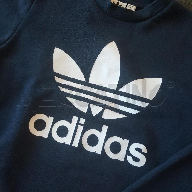 FELPA BAMBINO BLU ADIDAS 10/11 | Mercatino dell'Usato Domodossola 3