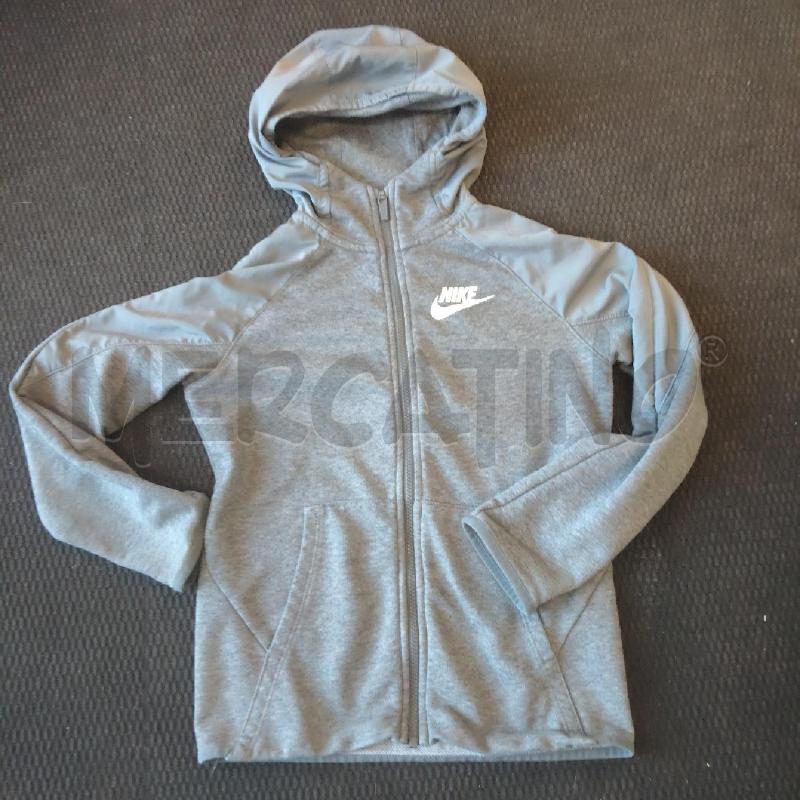FELPA BAMBINO NIKE GRIGIA 147 | Mercatino dell'Usato Domodossola 1