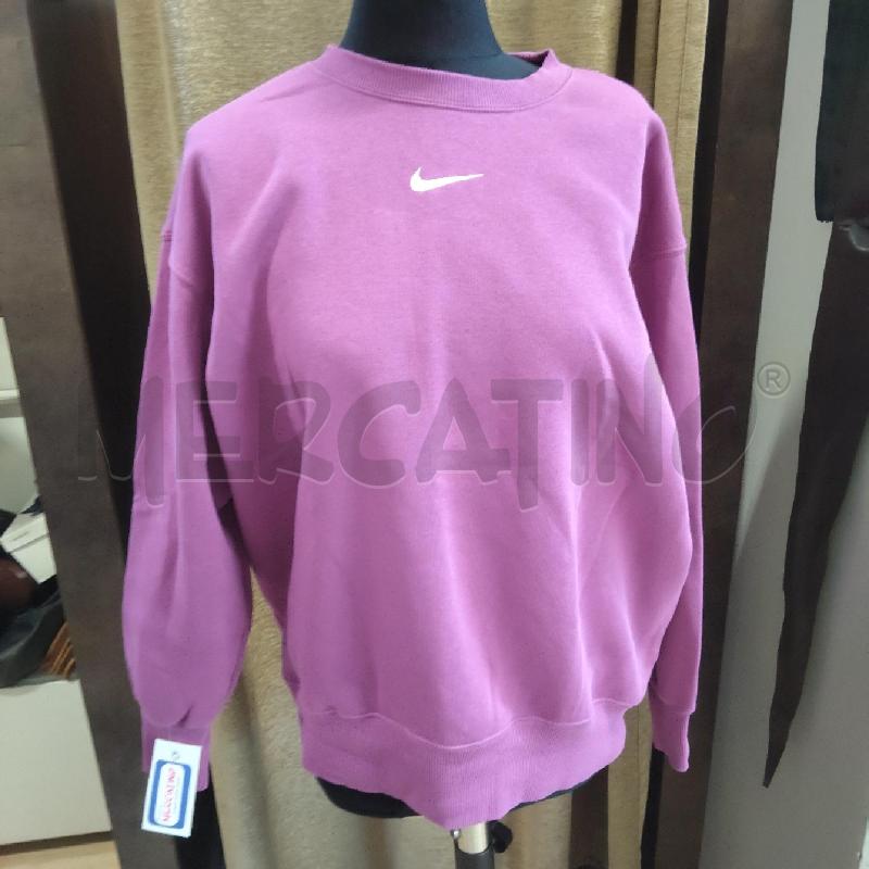 FELPA DONNA NIKE FUCSIA OVER | Mercatino dell'Usato Domodossola 1