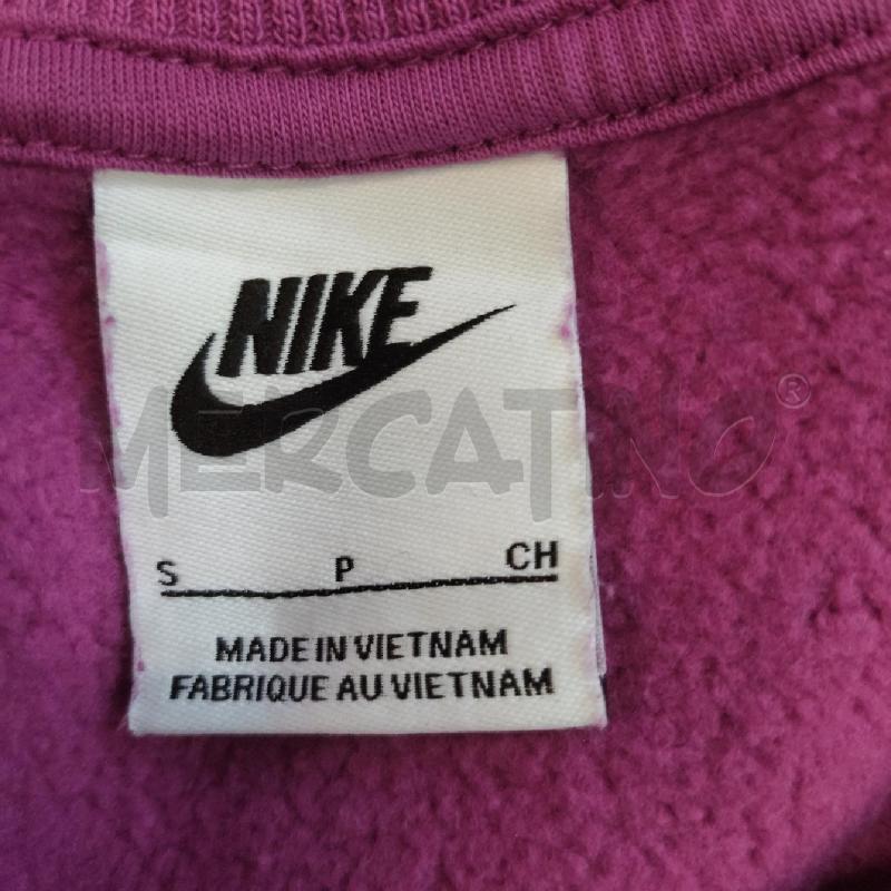 FELPA DONNA NIKE FUCSIA OVER | Mercatino dell'Usato Domodossola 4