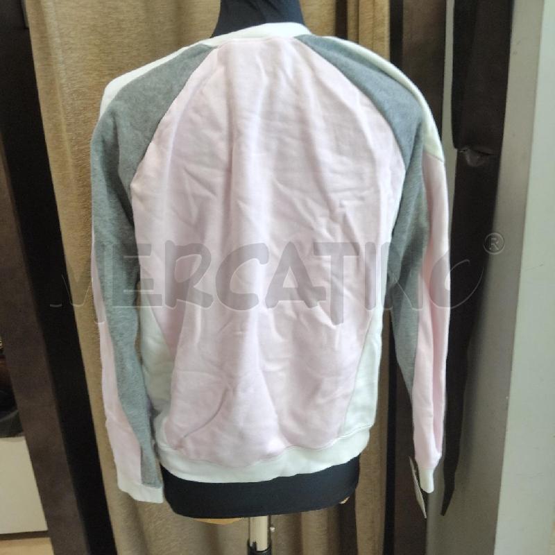 FELPA DONNA NIKE GRIGIA BIANCA ROSA  | Mercatino dell'Usato Domodossola 2
