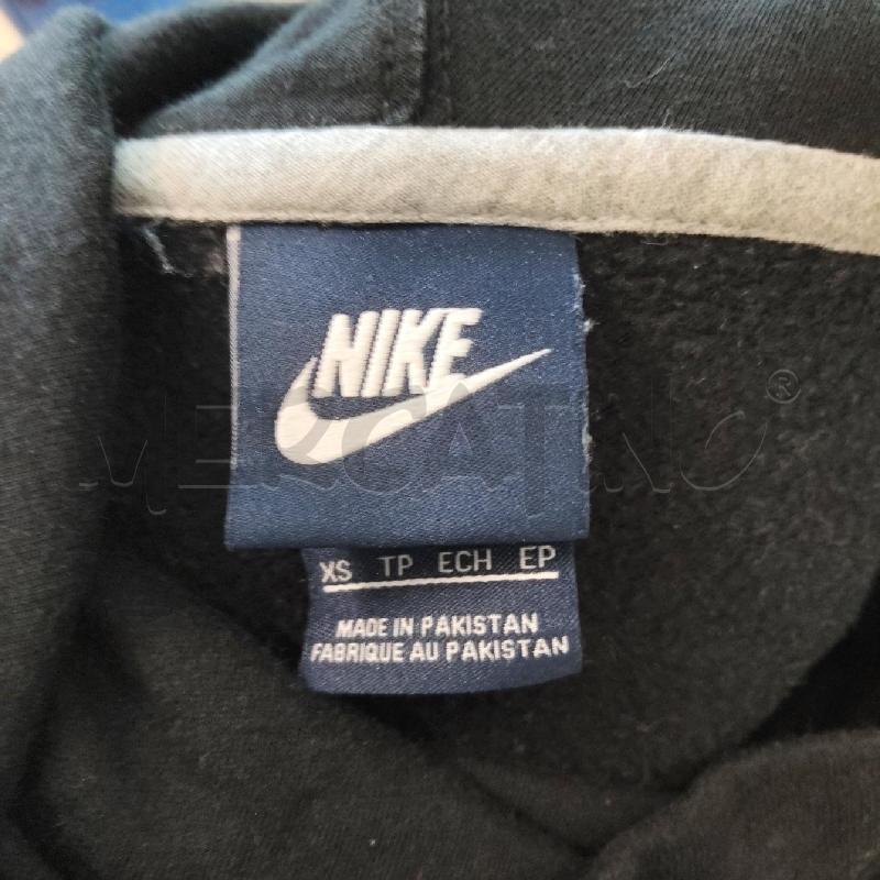 FELPA DONNA NIKE NERA CAPPUCCIO BAFFO BRONZO  | Mercatino dell'Usato Domodossola 3