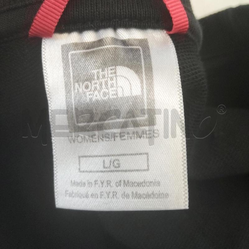 FELPA DONNA THE NORTH FACE NERA SCRITT FUCSIA | Mercatino dell'Usato Domodossola 4