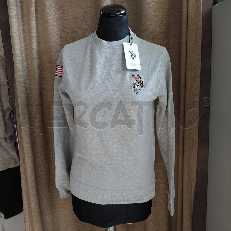 FELPA DONNA U.S. POLO ASSN GRIGIA | Mercatino dell'Usato Domodossola 1