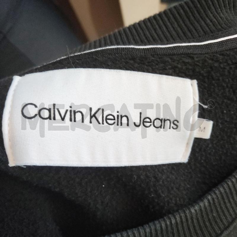 FELPA UOMO NERA CALVIN KLEIN | Mercatino dell'Usato Domodossola 4