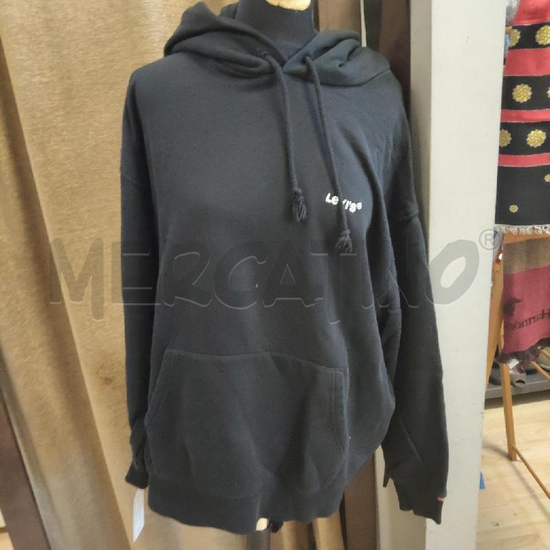 FELPA UOMO NERA LEVI'S CAPPUCCIO | Mercatino dell'Usato Domodossola 1