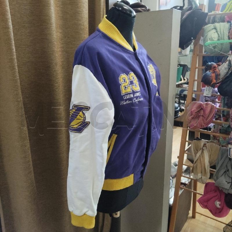 FELPA VIOLAGIALLA BIANCA NBA LOS ANGELES LAKERS | Mercatino dell'Usato Domodossola 3