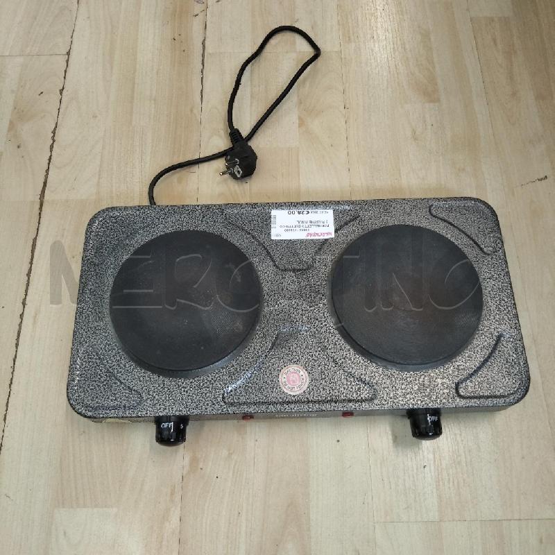 FORNELLETTO ELETTRICO 2 PIASTRE INNOLIVING | Mercatino dell'Usato Domodossola 1