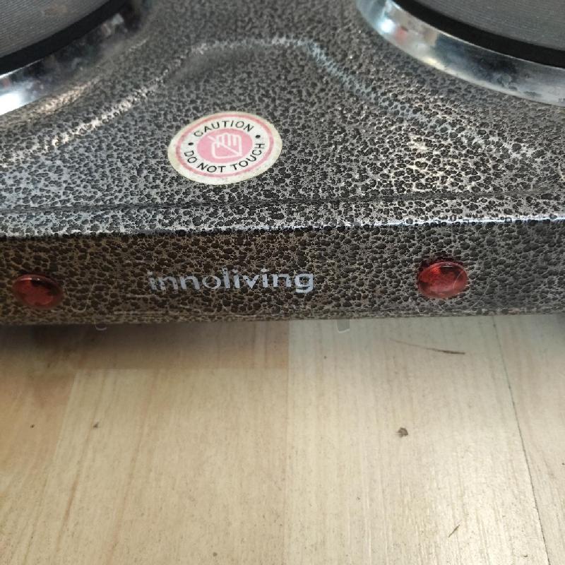 FORNELLETTO ELETTRICO 2 PIASTRE INNOLIVING | Mercatino dell'Usato Domodossola 3