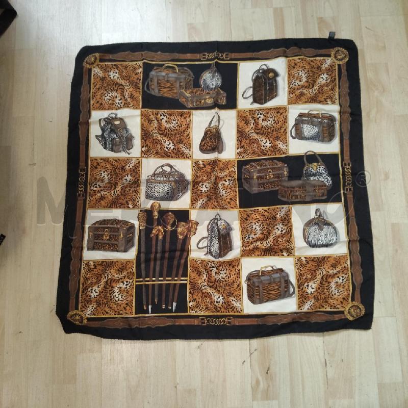 FOULARD SETA MOTIVO VIAGGIO | Mercatino dell'Usato Domodossola 1