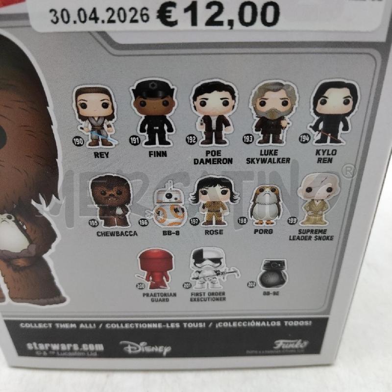 FUNKO POP CHEWBACCA STAR WARS | Mercatino dell'Usato Domodossola 2