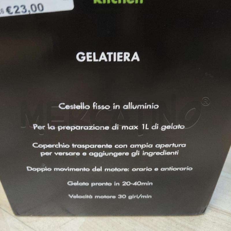 GELATIERA ELETTRICA IMPROVE  | Mercatino dell'Usato Domodossola 2
