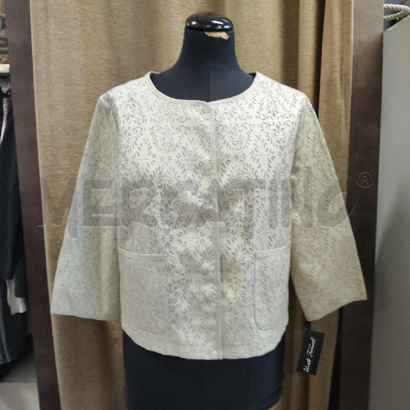 GIACCA DONNA BEIGE FIORELLA RUBINO  | Mercatino dell'Usato Domodossola 1